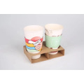 Hot Selling Customized Paper Cup Sleeves/Cup Carrier/Cup Holder for Hot Drinking